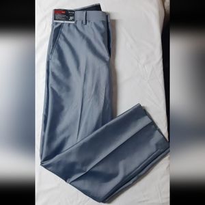 NEW Men's J.Ferrar JF J Ferrar Slim Fit Luxury Dress Pants Slacks 34x32 Blue